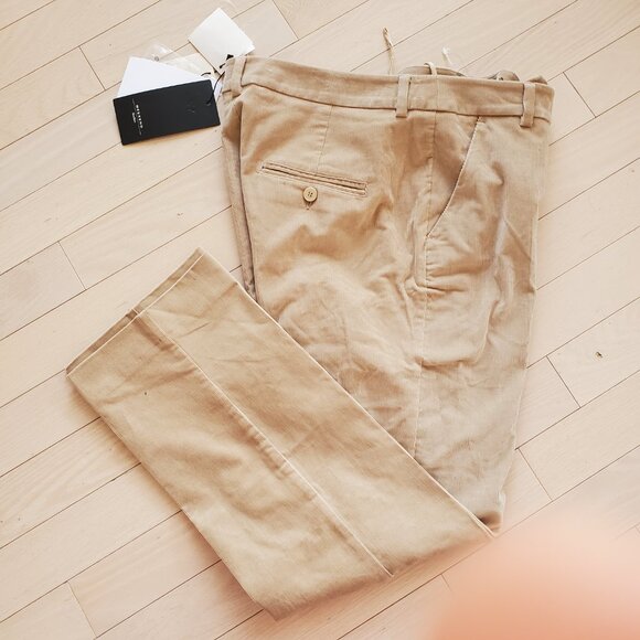 Weekend Max Mara ! Corduroy trousers - Beige( US 8) - Picture 6 of 14